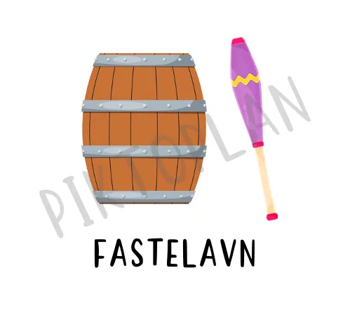 Piktogram - Fastelavn – Piktoplan